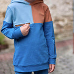 PASST IMMER Basicline Hoodie 69-104cm Kapuzenshirt Beamer-Ebook & DIN A0 BESONDERES PASSFORMSYSTEM - Sewando