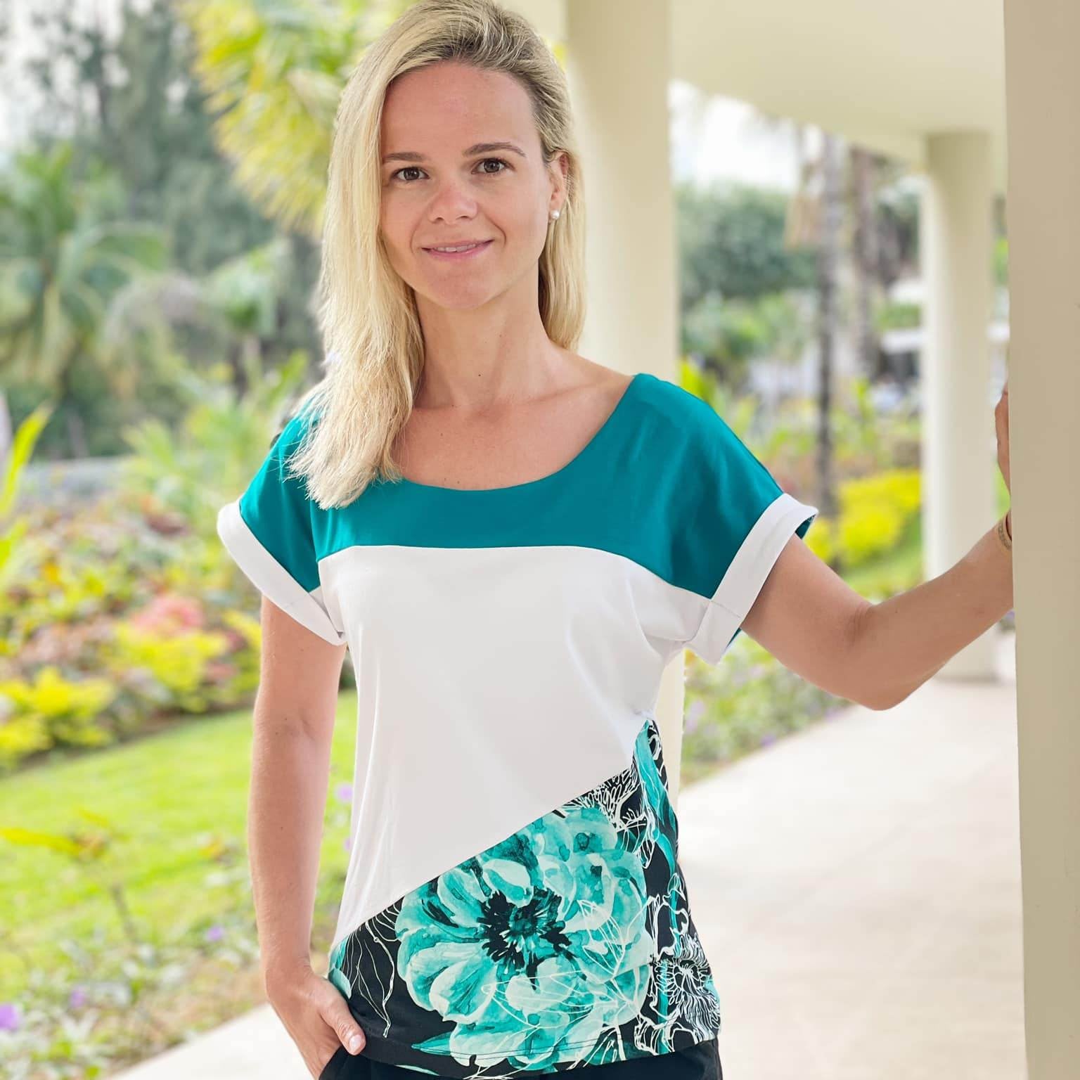 E-Book Shirt Stine Schnittmuster Gr. 32-60 - Sewando