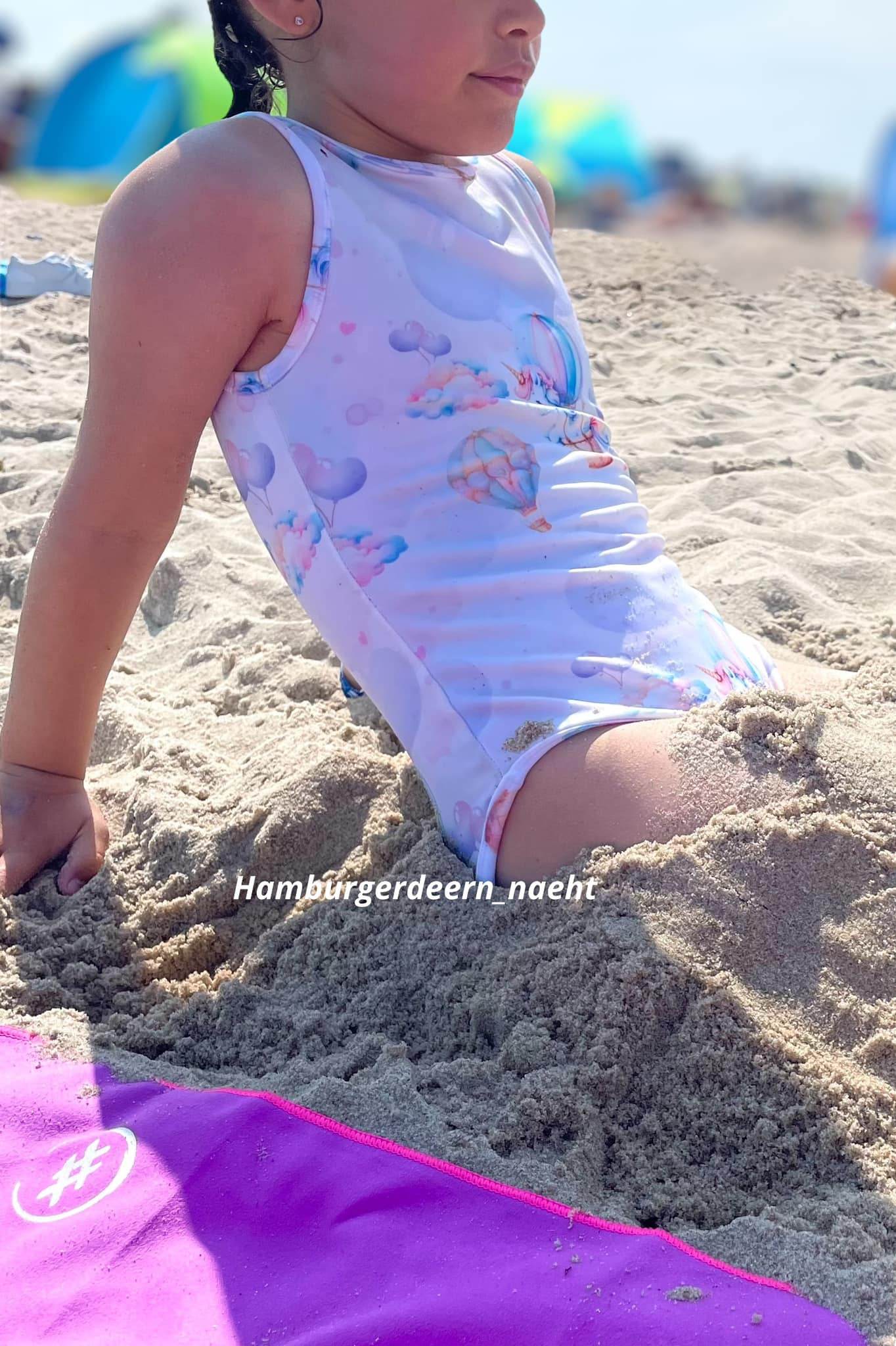 Schnittmuster *Swim Collection Beach Fun Girls* Bikini, Badeanzug, Tankini Gr. 74-176 - Sewando