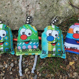 Stickdatei - Kummerfresser / Sorgenmonster in 2 Größen - Sewando