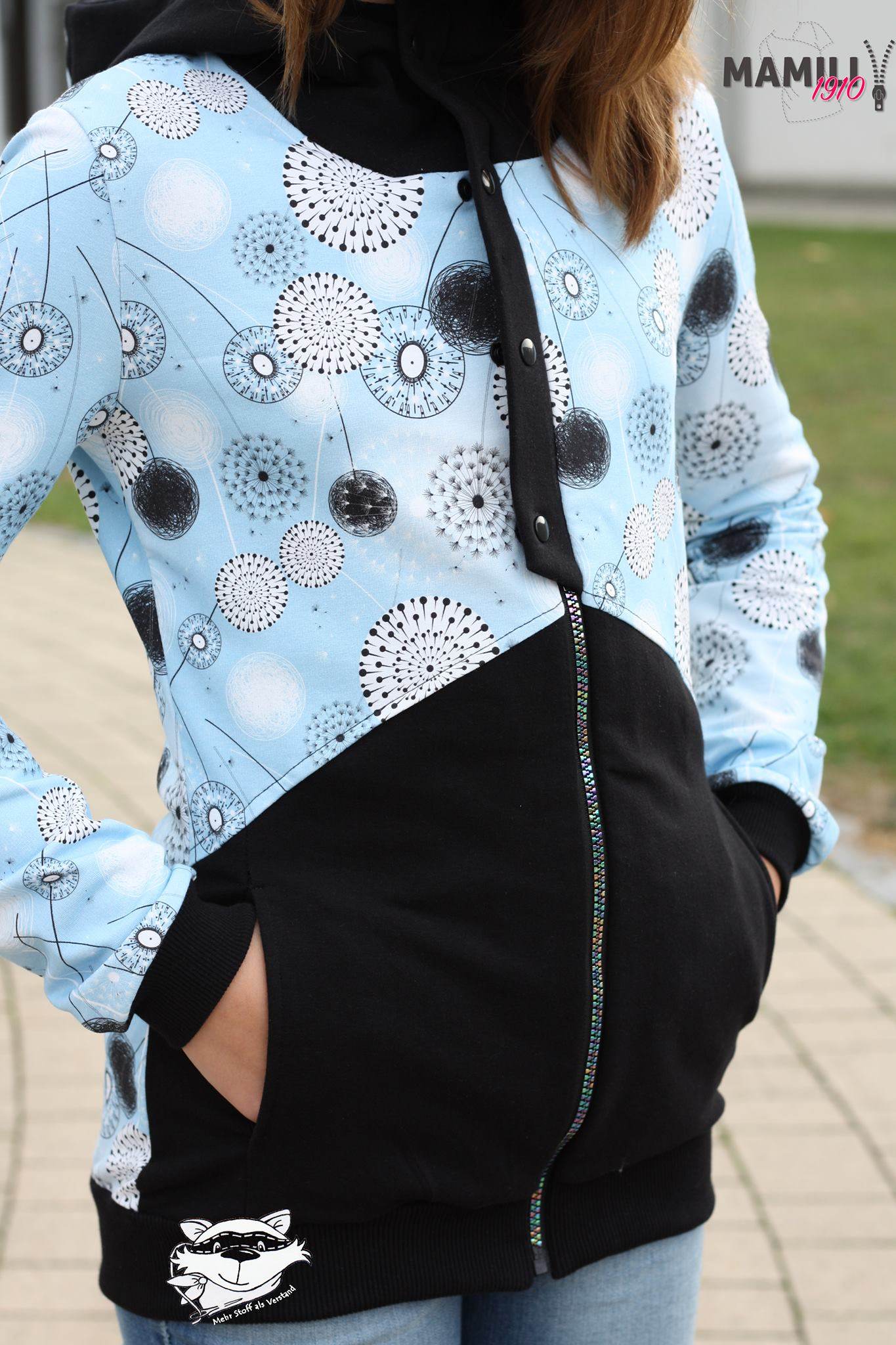 Sweatjacke Pihla Gr. 32-50 - Sewando