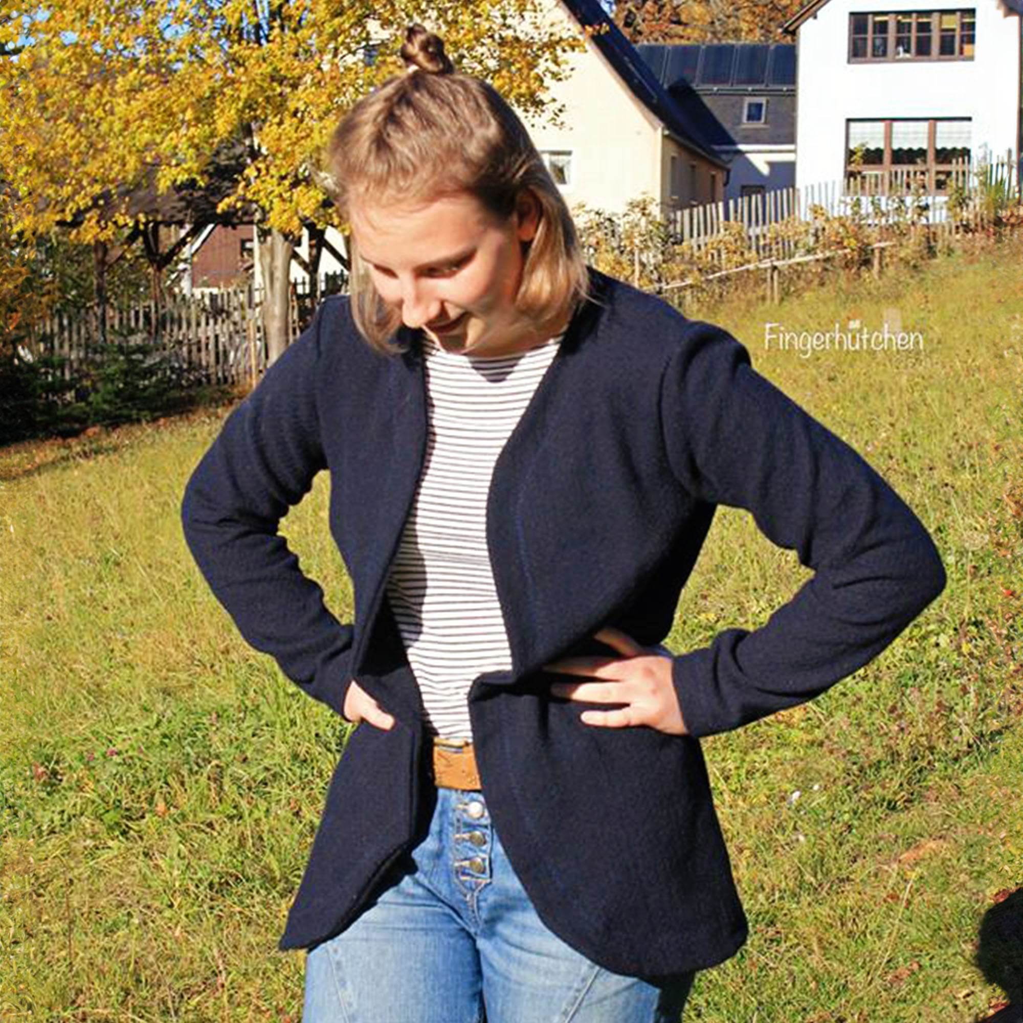 Schnittmuster Cardigan Siiri - Größe 32 - 60 - Sewando