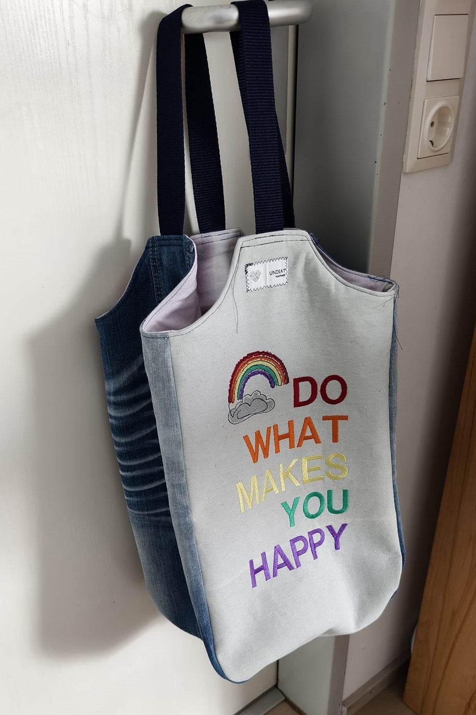 Stickdatei - Do what makes you happy (in 3 Größen) - Sewando