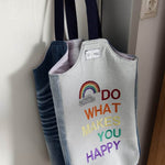Stickdatei - Do what makes you happy (in 3 Größen) - Sewando