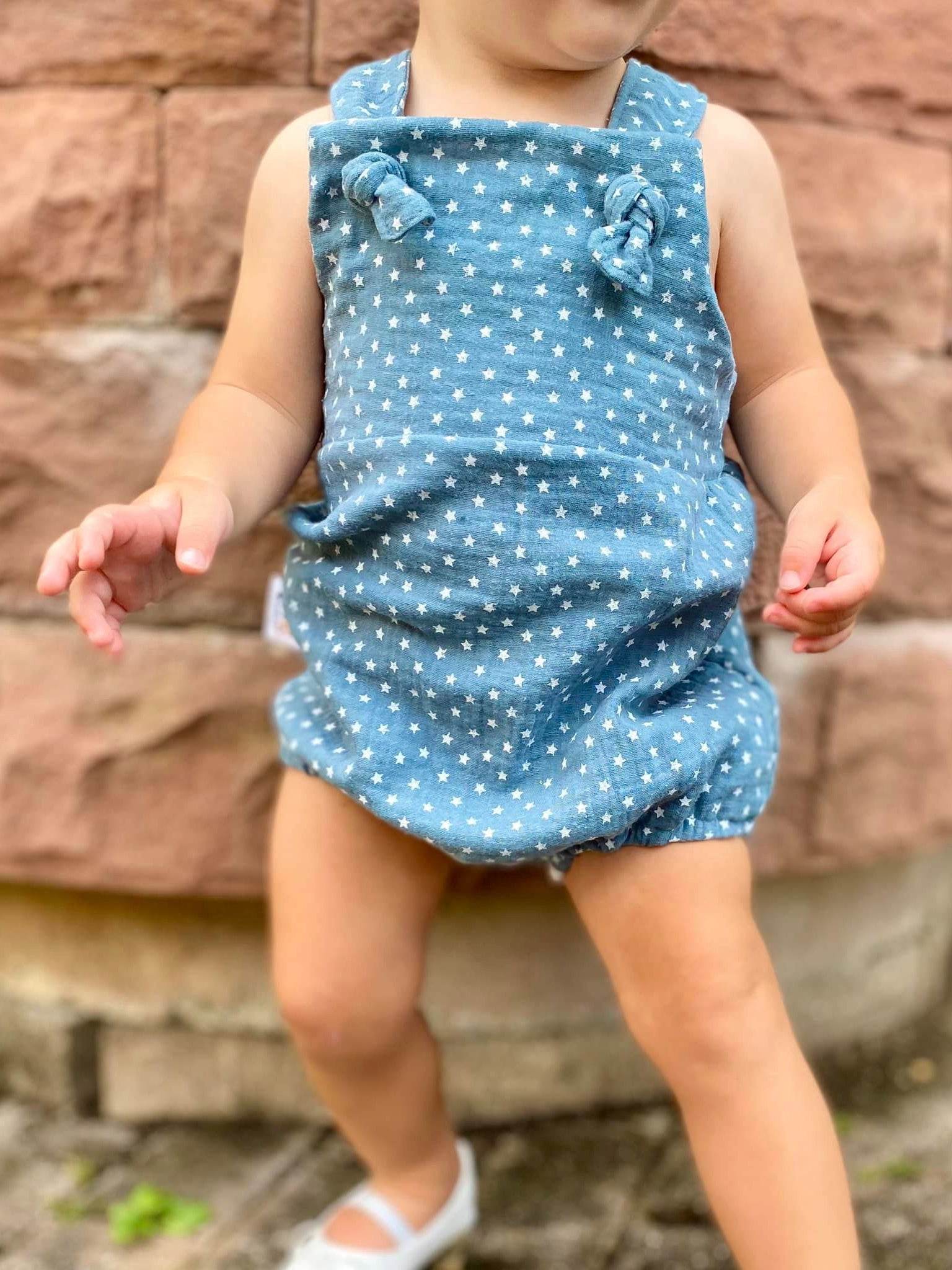 Sommerliebling: Romper & Kleid, Schnittmuster Grösse 50-80 - Sewando