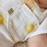 Musselin-Sommer-Set: Hose und Shirt, Schnittmuster Grösse 50-104 - Sewando