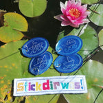 5x Stickdatei Schiffe Schlüsselanhänger - Sewando
