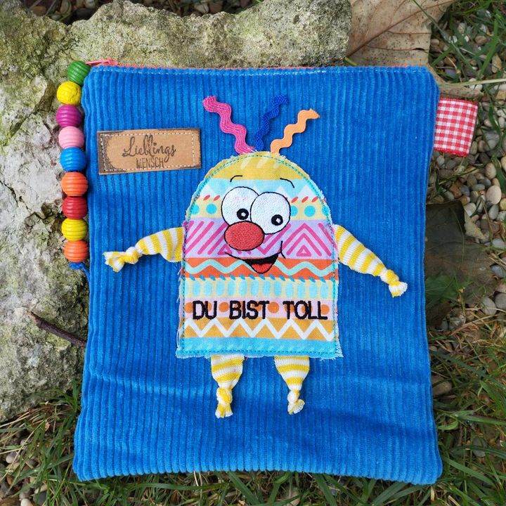 Stickdatei - Kummerfresser / Sorgenmonster in 2 Größen - Sewando