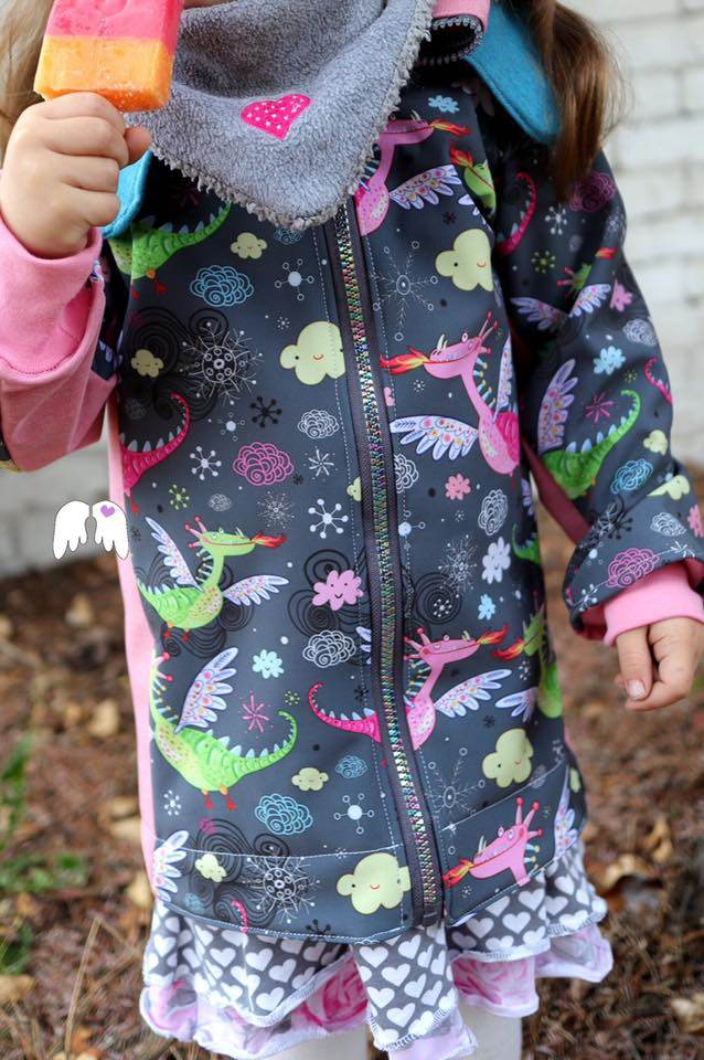 E-Book Jacke RundHerum 74/80-146/152 Schnittmuster - Sewando
