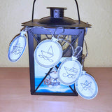 5x Stickdatei Schiffe Lichterkettencover - Sewando