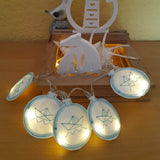 5x Stickdatei Schiffe Lichterkettencover - Sewando