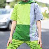 SORGLOS-SYSTEM Basicline Hoodie 135-170cm KG Kapuzenshirt Beamer-Ebook & DIN A0 BESONDERES PASSFORMSYSTEM - Sewando
