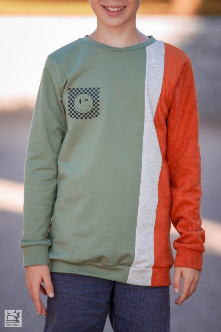 SPARPAKET (3Ebooks) Basicline Sweater 69-170cm Longsleeve, Shirt DIN A4 BESONDERES PASSFORMSYSTEM - Sewando