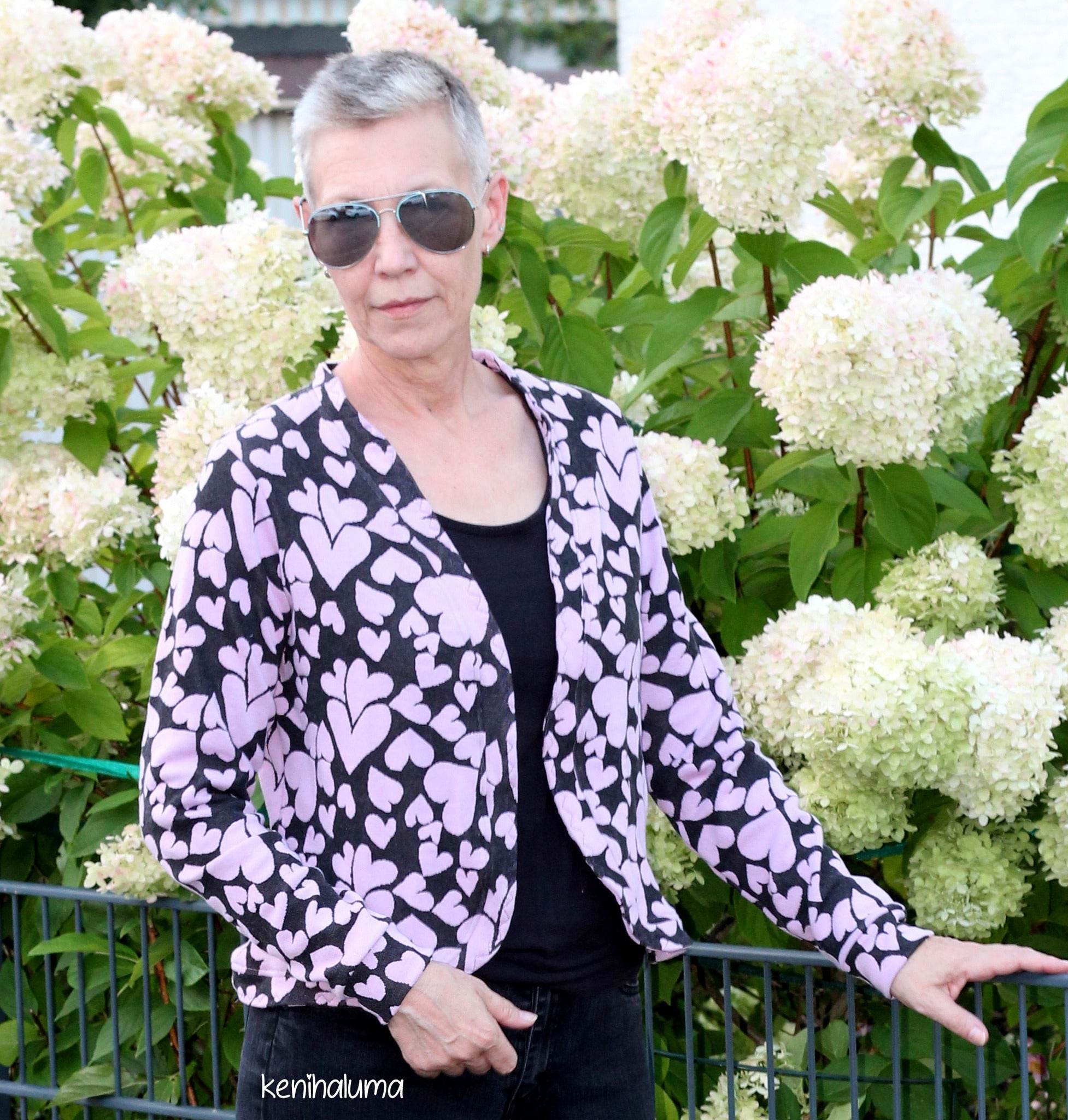 Schnittmuster Cardigan AURACH Gr. 34-54 : - Sewando