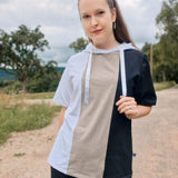 SORGLOS-SYSTEM Basicline Hoodie 135-170cm KG Kapuzenshirt Beamer-Ebook & DIN A0 BESONDERES PASSFORMSYSTEM - Sewando