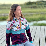 Schnittmuster Colorblocking Hoodie ENINGEN Gr. 34-56 : - Sewando