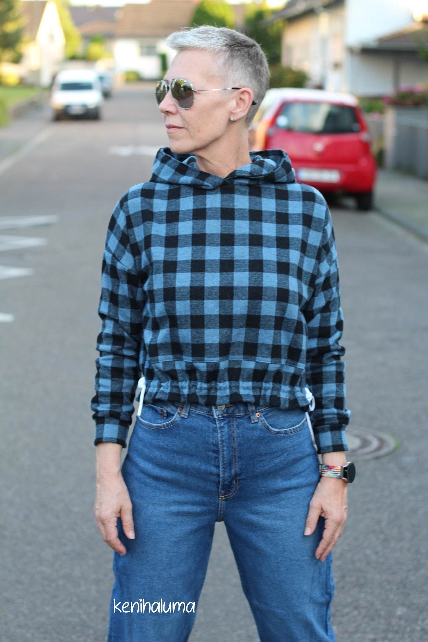 Schnittmuster Hoodie ELLGAU Gr. 34-56 : - Sewando