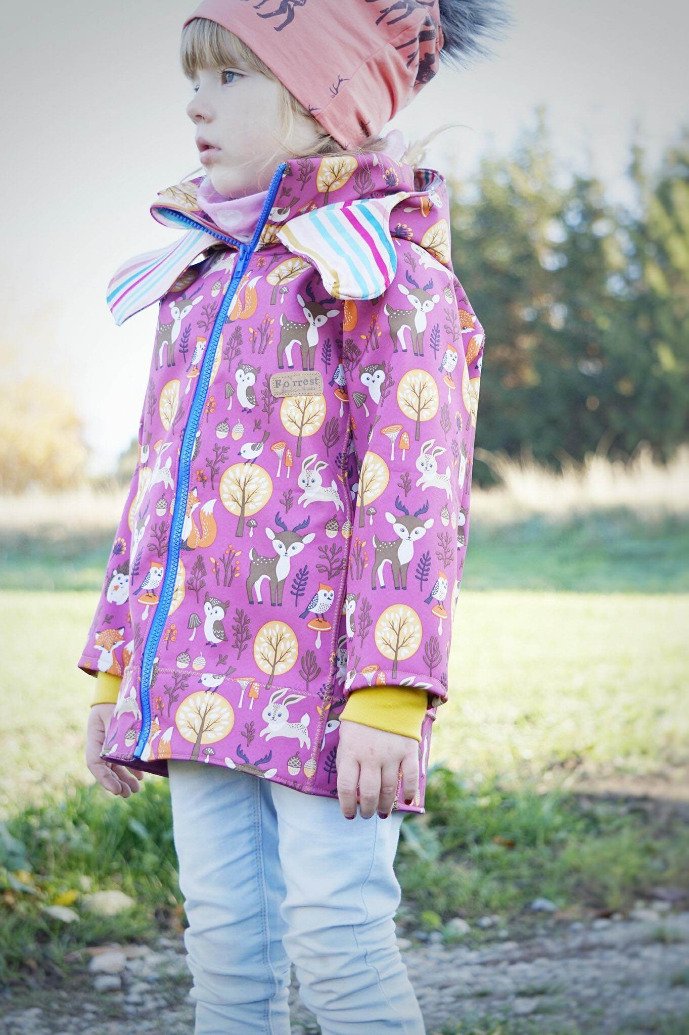 E-Book Jacke RundHerum 74/80-146/152 Schnittmuster - Sewando