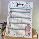 Kalender, Familienplaner 2025 zum Drucken - Sewando