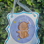Stickdatei Weltraum-Hamster – niedliches Astronauten-Motiv für Kinderprojekte - Sewando