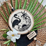 Plotterdatei Flamingo Love - Sewando