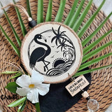 Plotterdatei Flamingo Love - Sewando