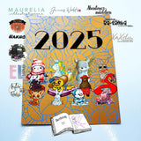 Kalender, Familienplaner 2025 zum Drucken - Sewando
