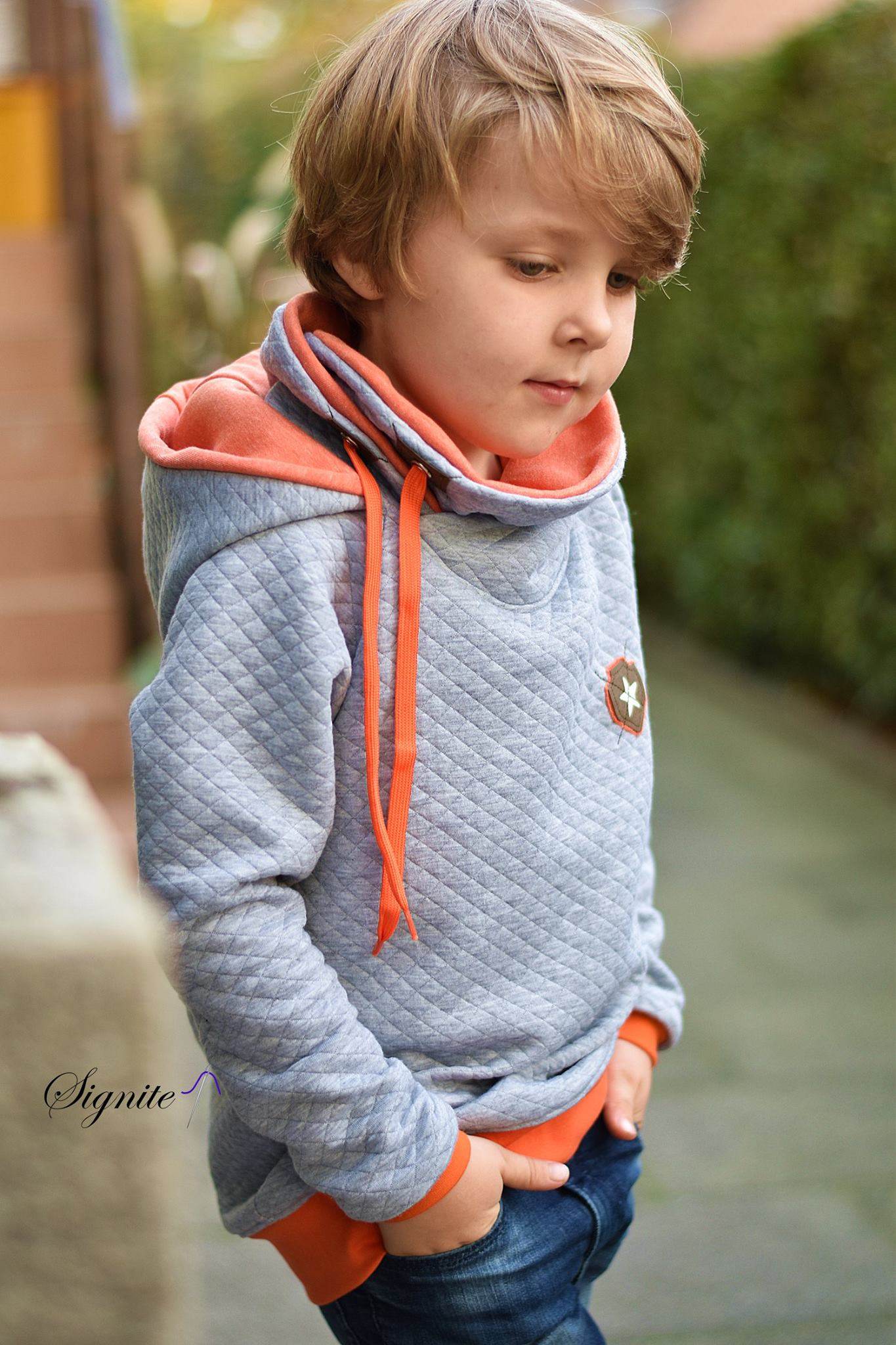 Raglan-Hoodie Kaja/Kajo Kids Gr. 80-170 - Sewando