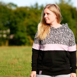 Schnittmuster Colorblocking Hoodie ENINGEN Gr. 34-56 : - Sewando