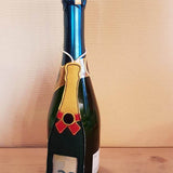 Stickdatei - Sektflasche (in 2 Größen) - Sewando