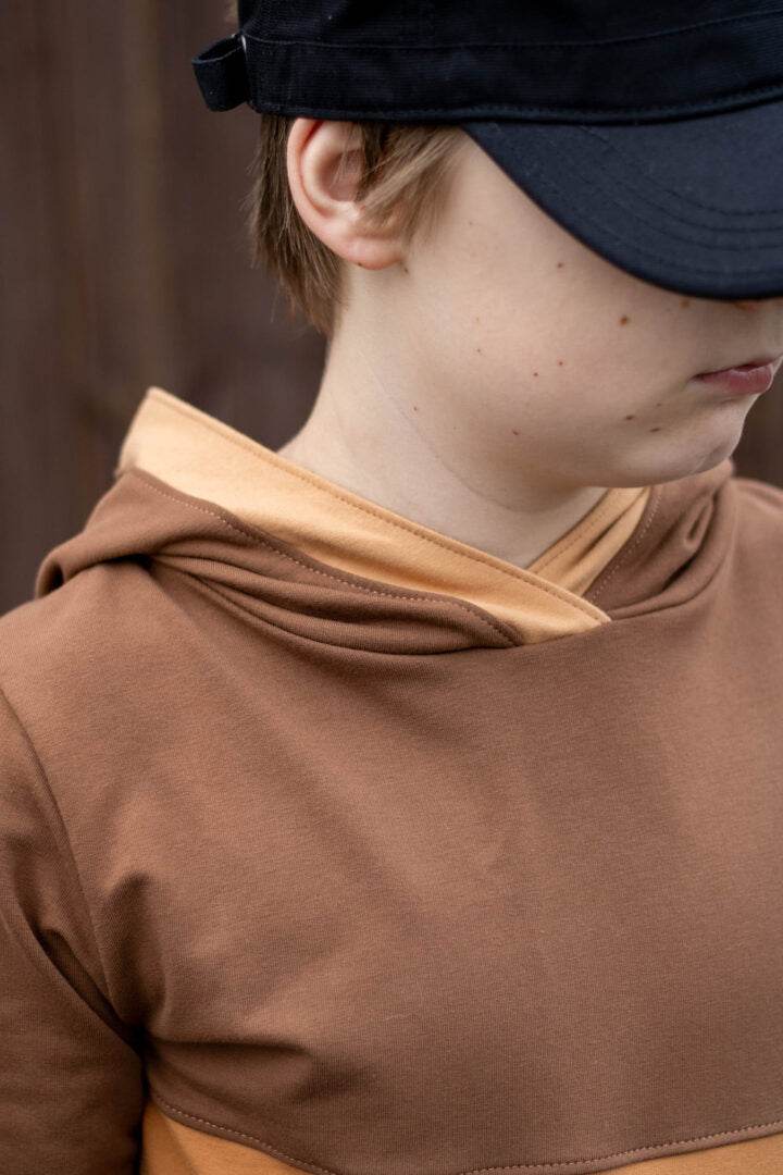 PASST IMMER Basicline Hoodie 69-104cm Kapuzenshirt Beamer-Ebook & DIN A0 BESONDERES PASSFORMSYSTEM - Sewando