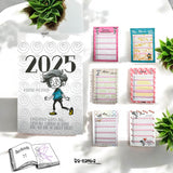 Kalender, Familienplaner 2025 zum Drucken - Sewando
