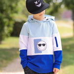 SORGLOS-SYSTEM Basicline Hoodie 135-170cm KG Kapuzenshirt Beamer-Ebook & DIN A0 BESONDERES PASSFORMSYSTEM - Sewando