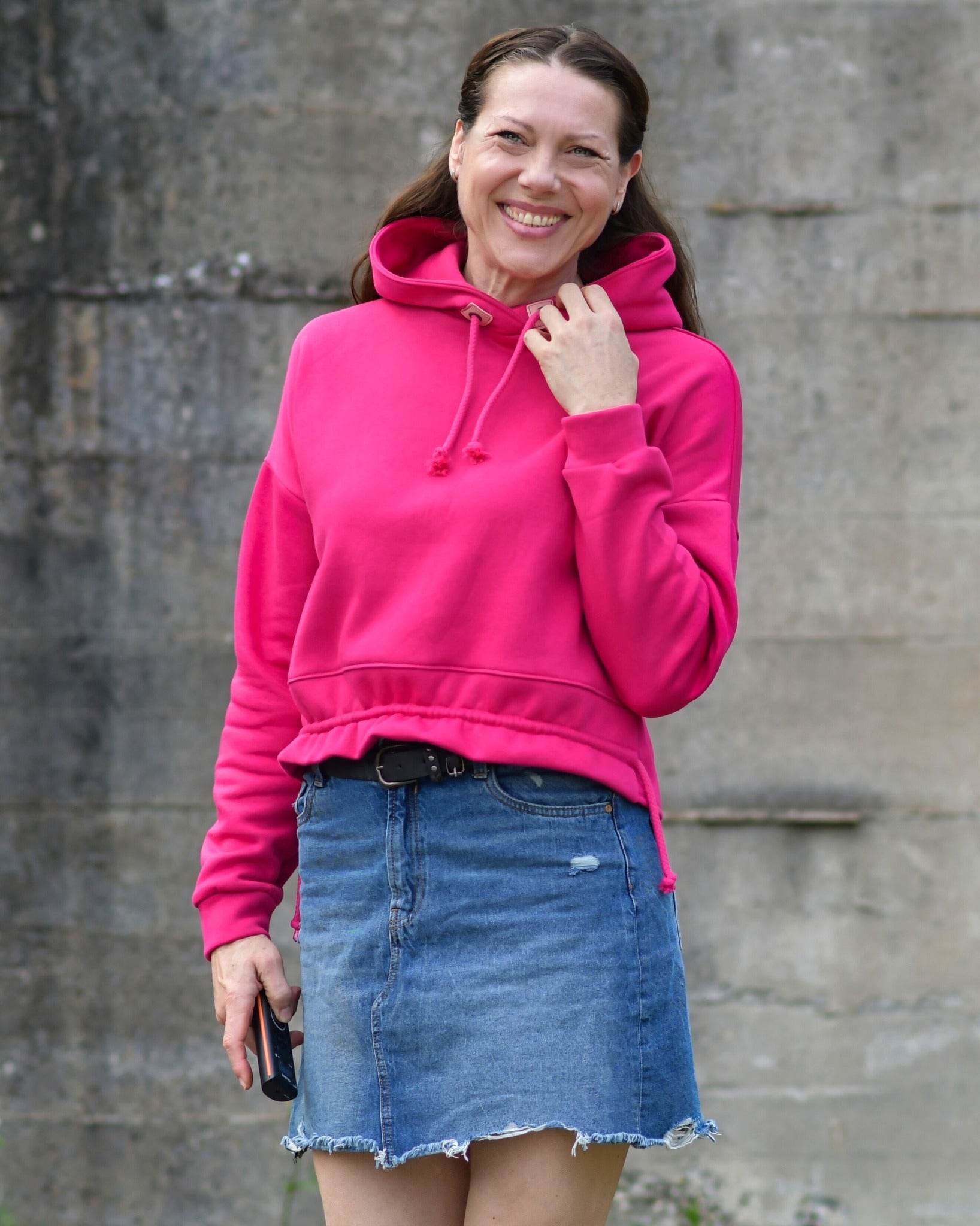 Schnittmuster Hoodie ELLGAU Gr. 34-56 : - Sewando