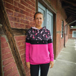 Schnittmuster Colorblocking Hoodie ENINGEN Gr. 34-56 : - Sewando