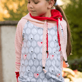 Raglan-Hoodie Kaja/Kajo Kids Gr. 80-170 - Sewando