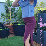 Schnittmuster *Little Knit Skirt* #Rock #Strickrock Gr. 104-176 - Sewando