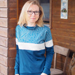 Schnittmuster Colorblocking Hoodie ENINGEN Gr. 34-56 : - Sewando