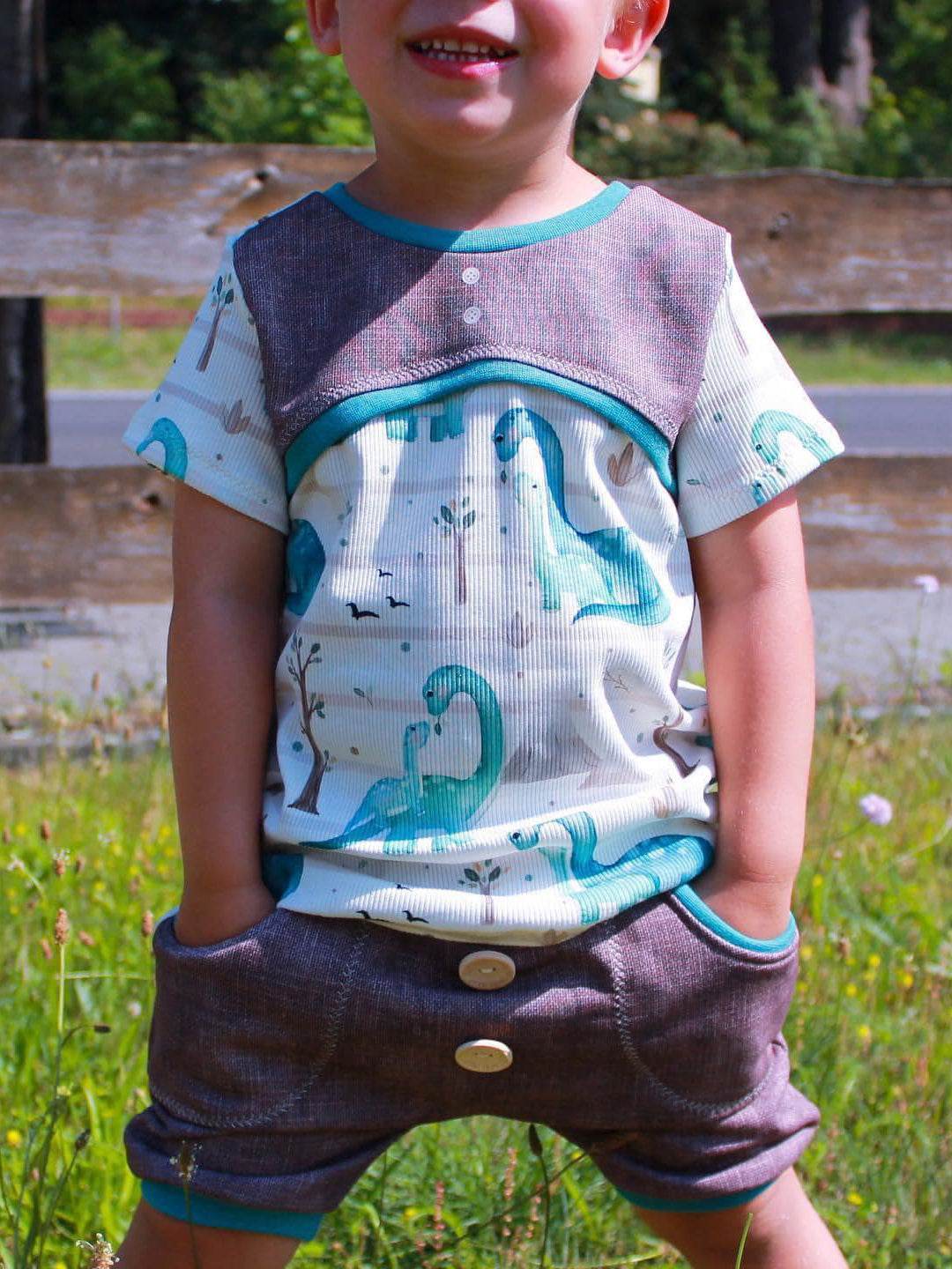 Shirt Wiliala LEGER, Schnittmuster Grösse 50-152 - Sewando
