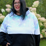 Schnittmuster Colorblocking Hoodie ENINGEN Gr. 34-56 : - Sewando