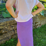 Schnittmuster *Little Knit Skirt* #Rock #Strickrock Gr. 104-176 - Sewando