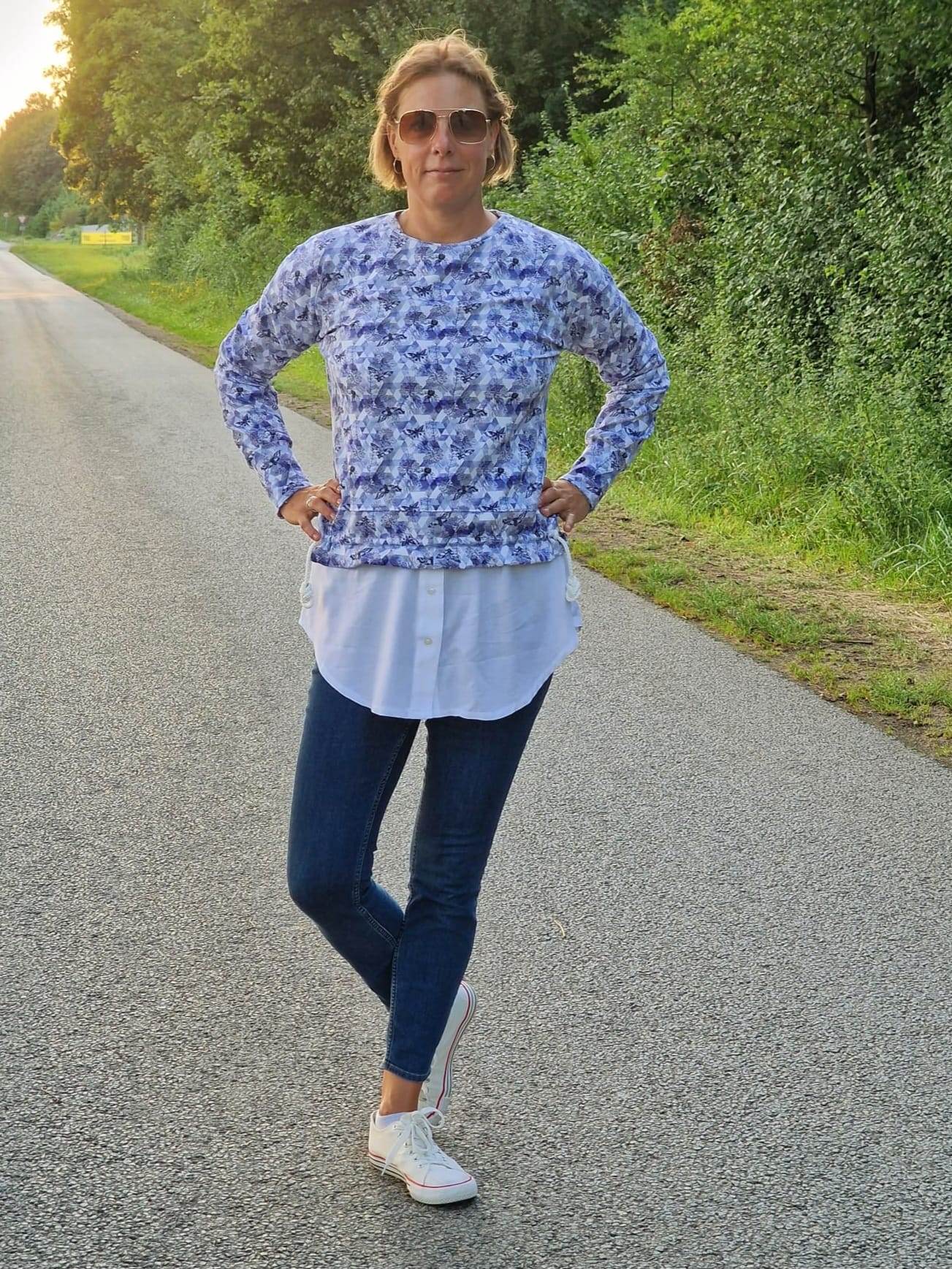 Schnittmuster Hoodie ELLGAU Gr. 34-56 : - Sewando