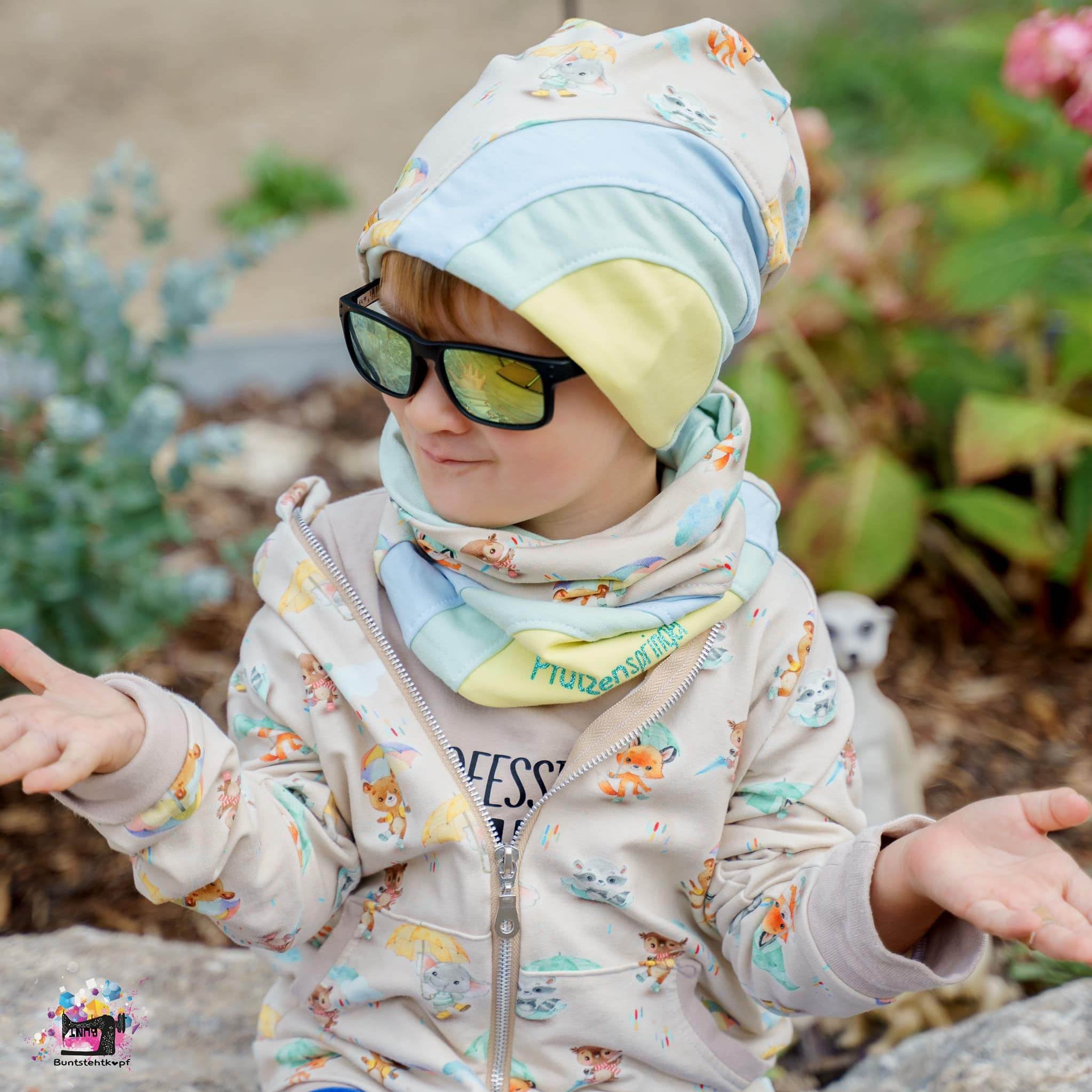 Schnittmuster *Big Wave Beanie & Loop Set* #Mütze #Schal KU 42-60 - Sewando