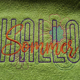 Stickdatei - HALLO Sommer - Sewando