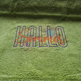 Stickdatei - HALLO Sommer - Sewando