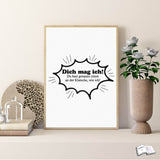 Digistamp Dich mag ich Plotten, Sublimation, Drucken ! - Sewando