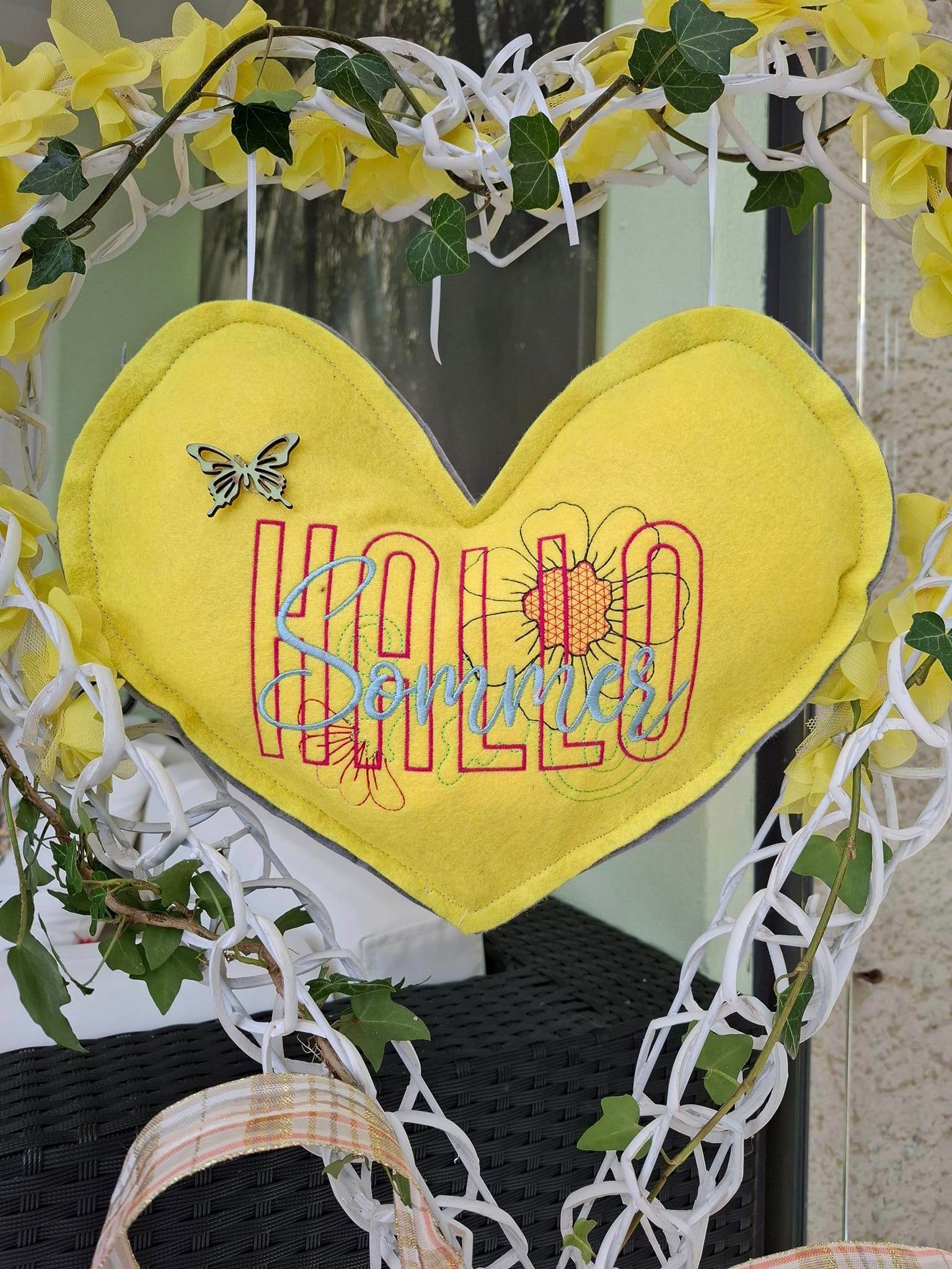 Stickdatei - HALLO Sommer - Sewando