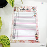 Kalender, Familienplaner 2025 zum Drucken - Sewando