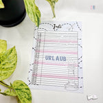Kalender, Familienplaner 2025 zum Drucken - Sewando
