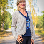 Schnittmuster Cardigan AURACH Gr. 34-54 : - Sewando
